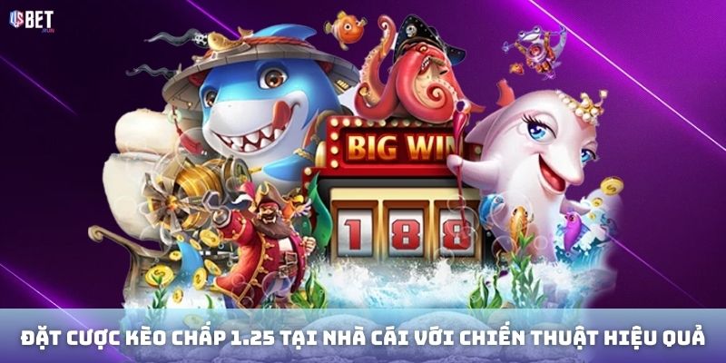 Đặt cược kèo chấp 1.25 tại nhà cái với chiến thuật hiệu quả